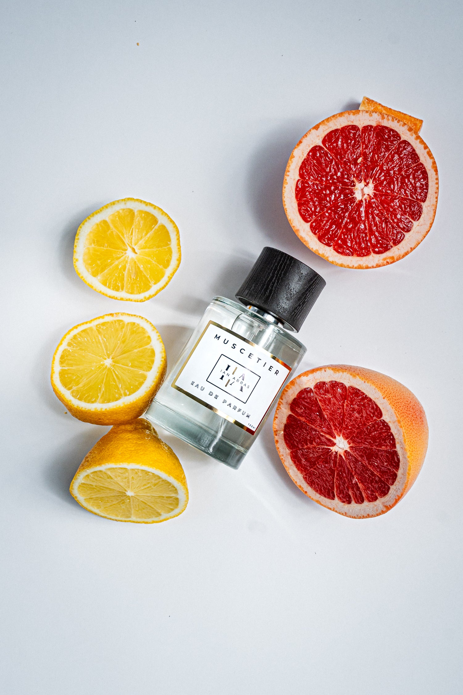Muscetier - Topnoten - Ian Abbas - 100ml - Pompelmoes - Bergamot - Flacon - Niche parfum